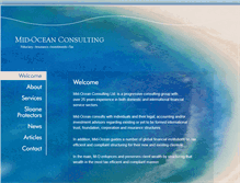 Tablet Screenshot of mid-oceanconsulting.com